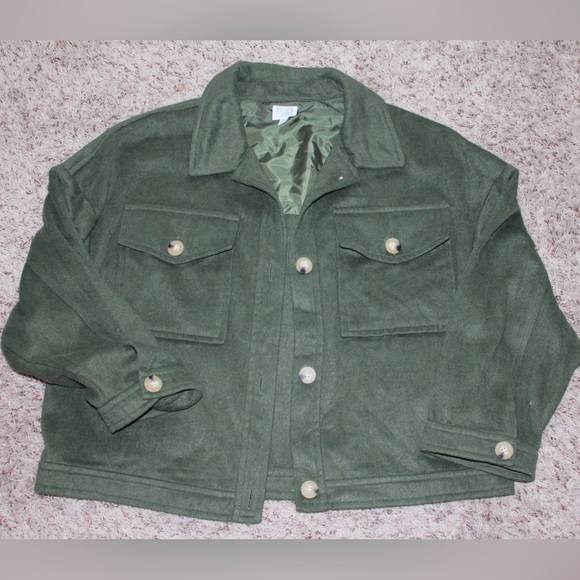Time and Tru Jackets & Coats Time And Tru Green Warm Jacket Size Xl